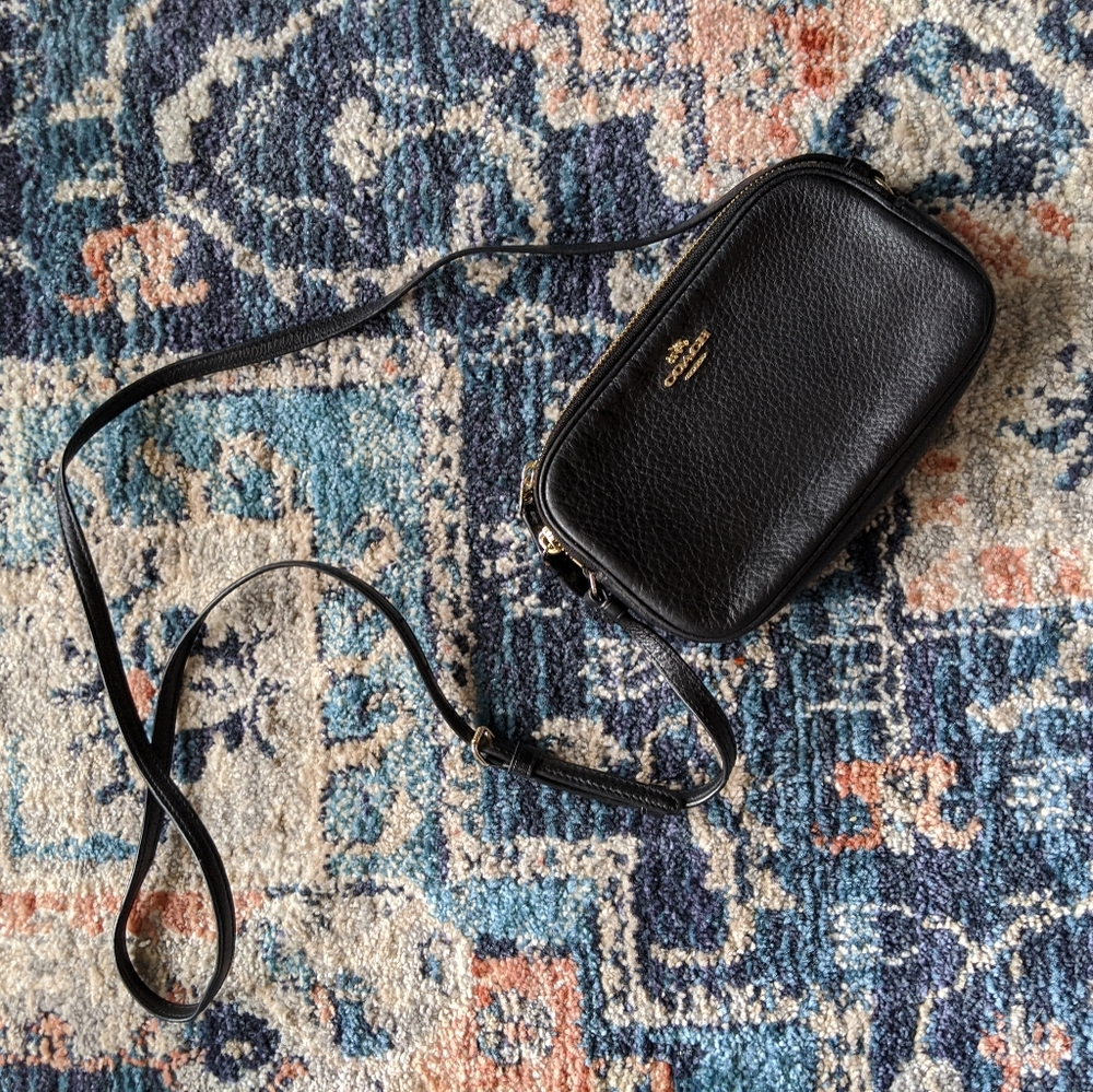 Black Coach Crossbody